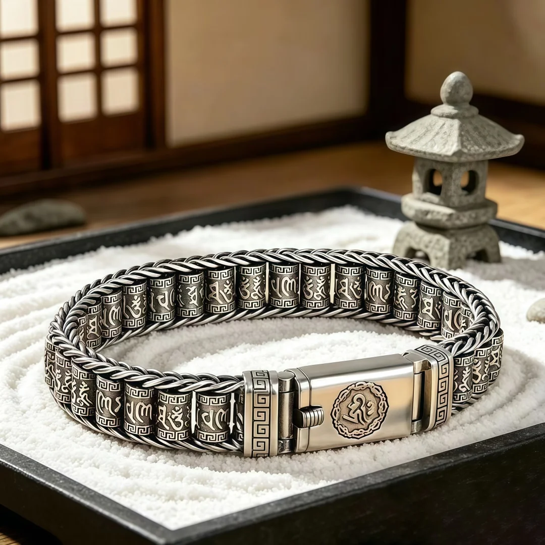 Neues 925 Sterling Silber Armband Vintage Herrenarmband für Männer und Frauen Mode Einfacher Verlobungs- und Hochzeitsschmuck Geschenke Hohe Qualität