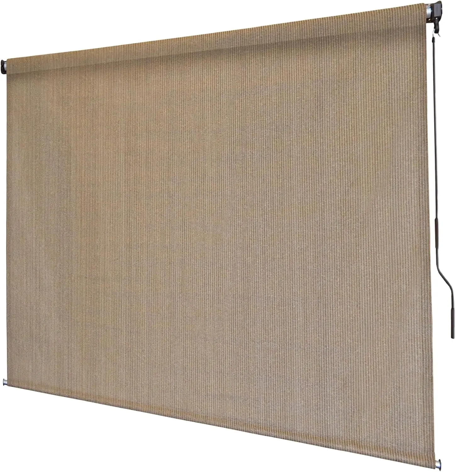 Outdoor Patio Roll Up Shade for Use on Exterior Porch, Patio, Window and More | High Density Polyethylene Privacy Screen Blocks