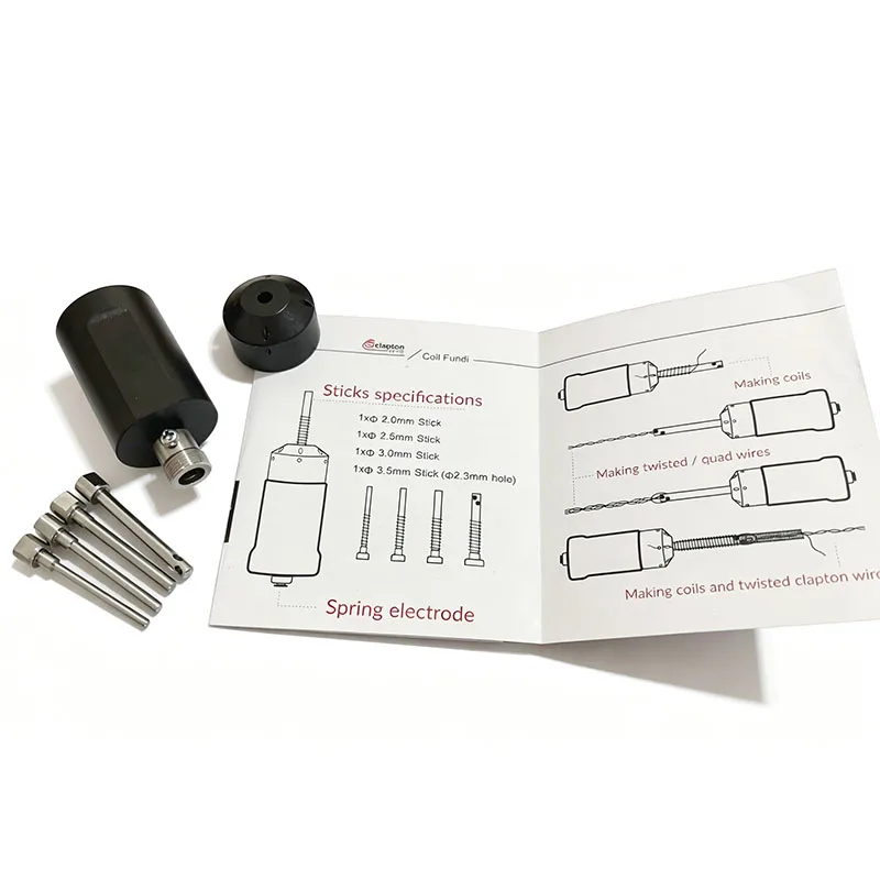 Clearance Coil Builder for Clapton Wire V6 Winding Tool kit for Rod Coil Jig Coiler Heating Wire Wick Rolling Kit  RDA RBA