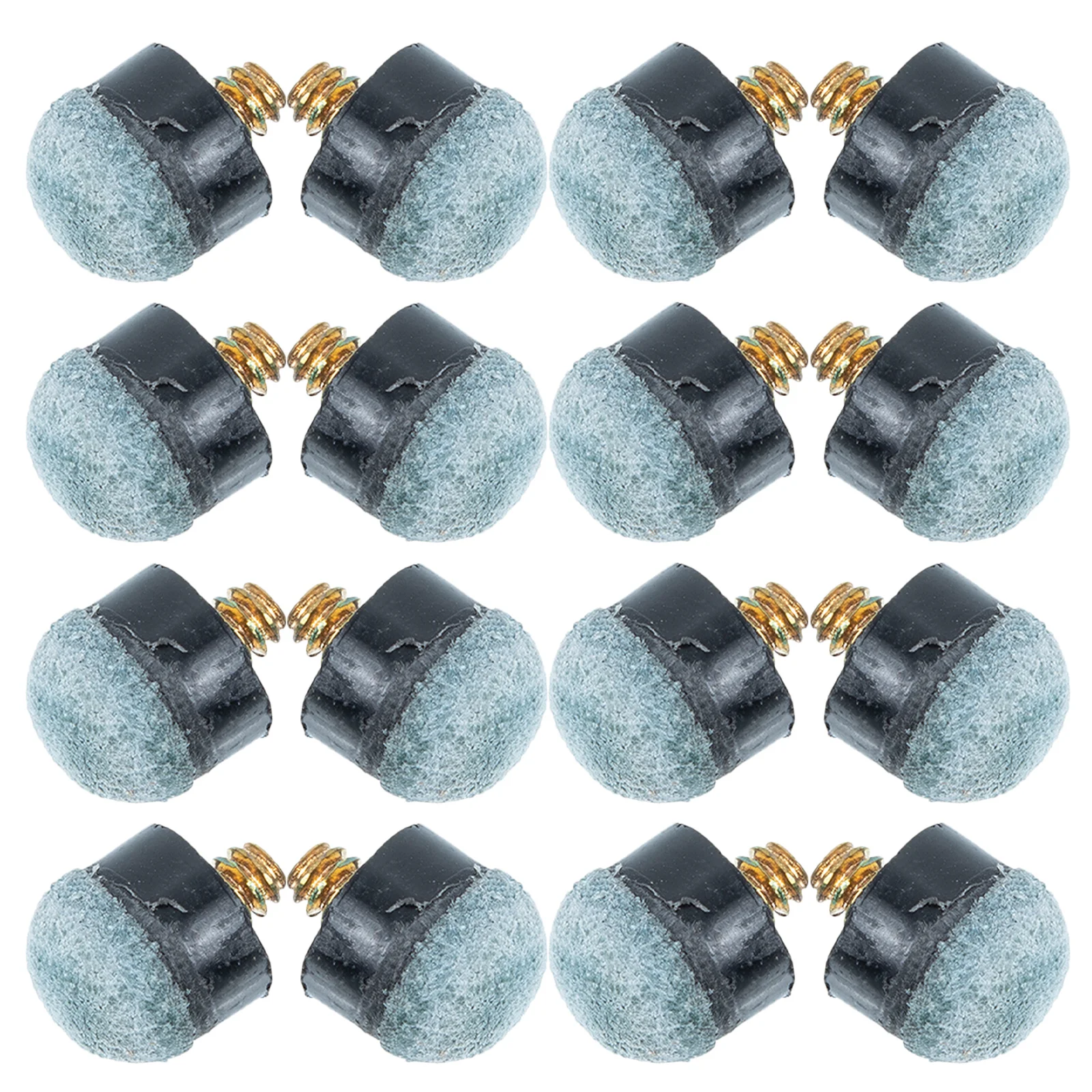 

30Pcs Billiard Cue Tips 10Mm Soft Pre-Shaped Tips for Pool Stick Repair Kit Improved Shot Precision Easy Installation Long