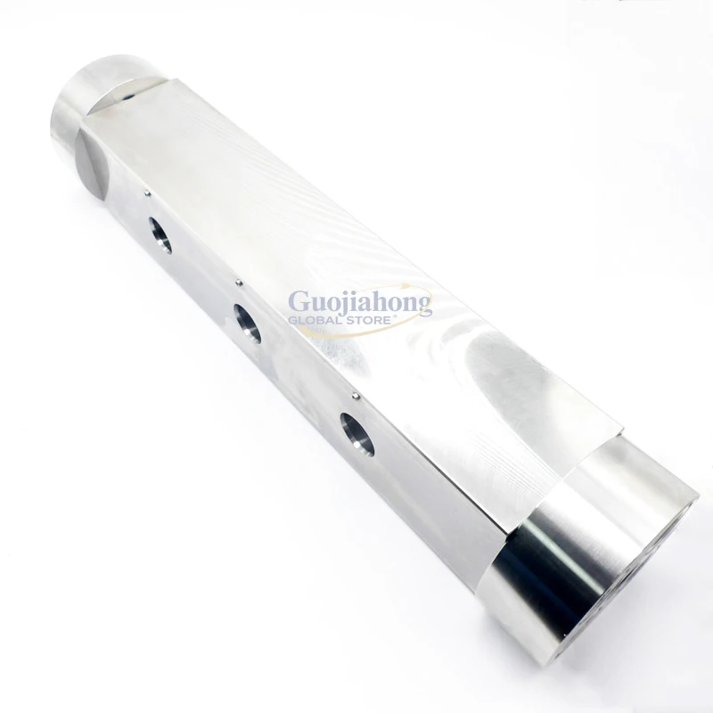 رأس القطع المائي 301351 كتلة الضغط المنوع Assy مع محولات المنفذ لمضخة تكثيف المياه النفاثة