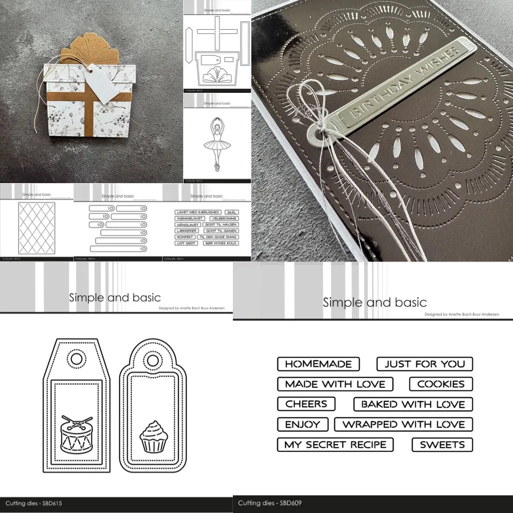 

Tags and wreaths Metal Cutting Frame Dice 2025 New Templates DIY Scrapbooking Paper Making Crafts Cuts for 2025 November new