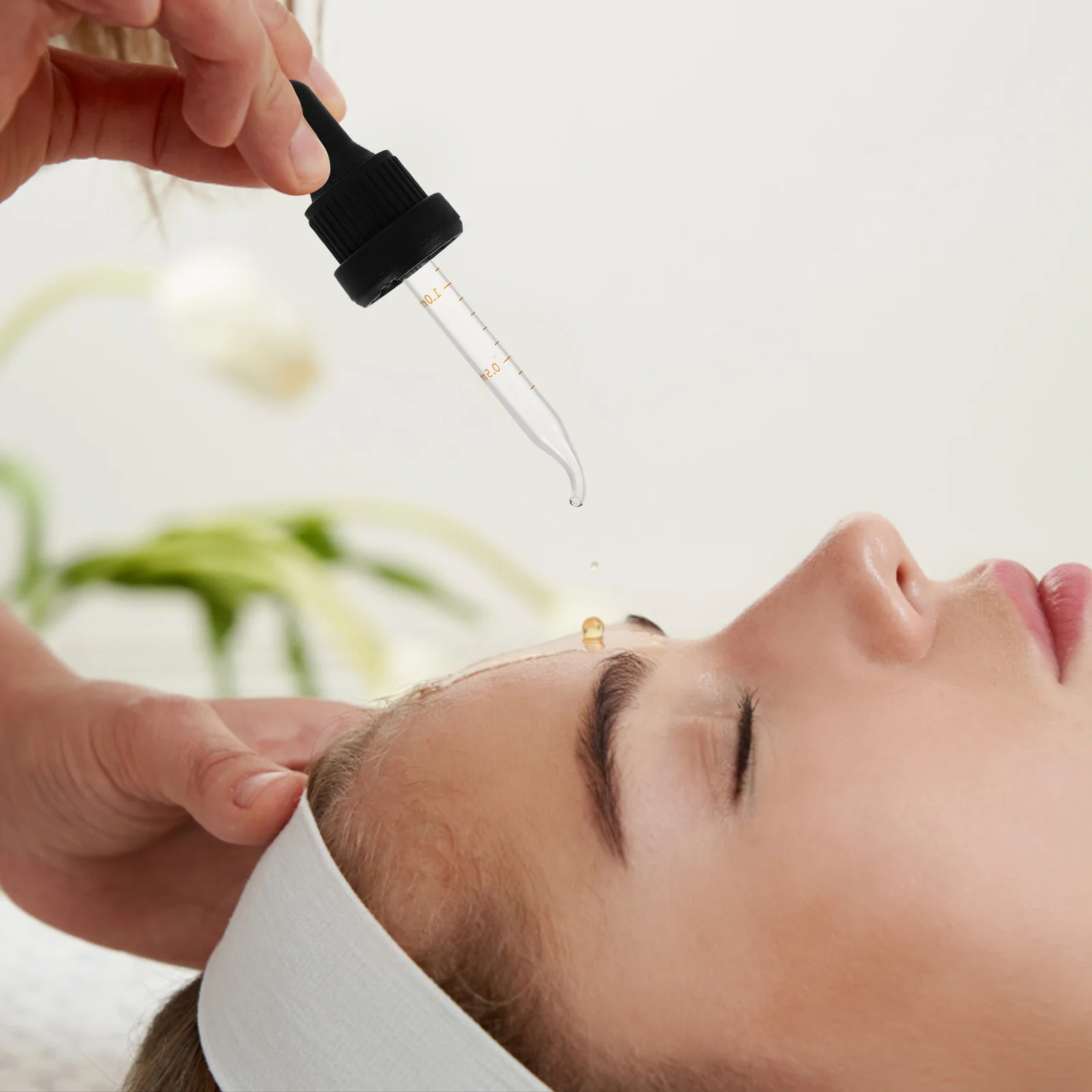 

5pcs Essential Oil Dropper Caps Graduated Tip 30Ml Precision Control For Aromatherapy Perfume Oils Bottle Tops Heads Serum