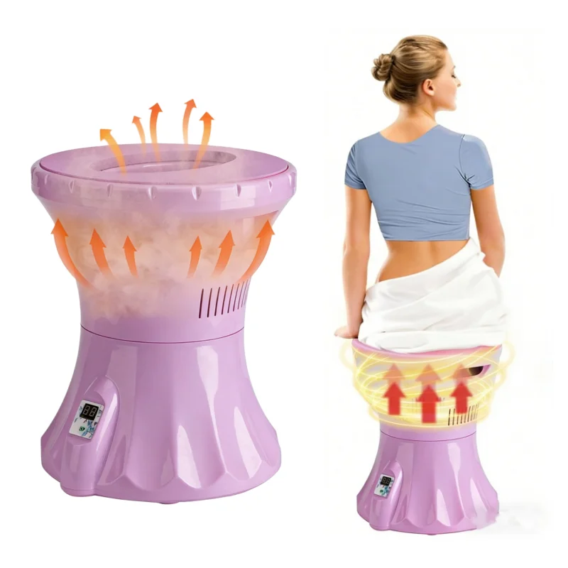 Electric V Steamer Fumigation Massage Steam Kit for Women Vaginal Health Gynecological Reproductive Warming Womb Postpartum Care