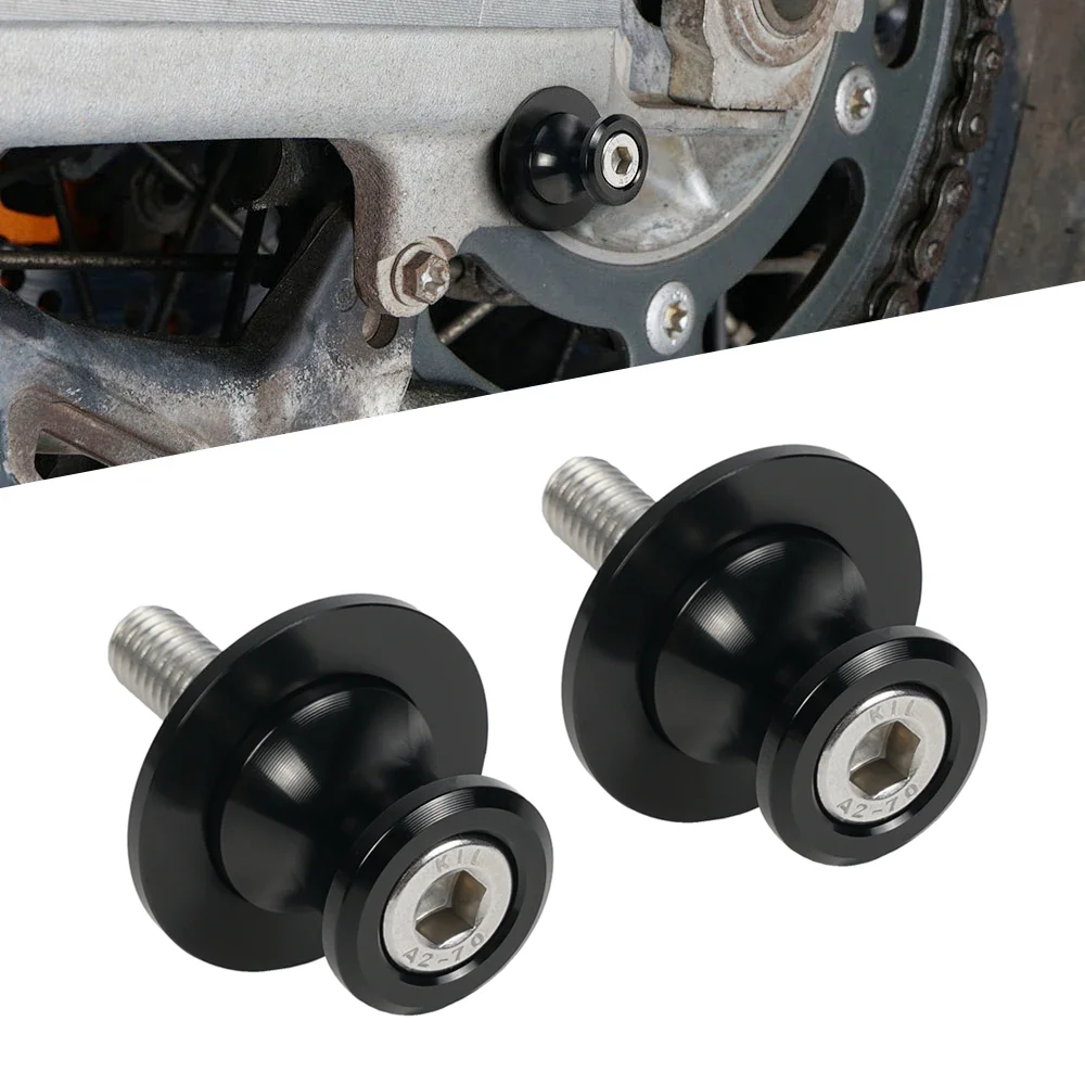 

M8*1.25 Motorcycle Swingarm Spools for Kawasaki Ninja 600 ZX-6R ZX6R 2013-up Z1000 Z1000SX 2014+ Z900 Z650 2017+ Z800 2013+