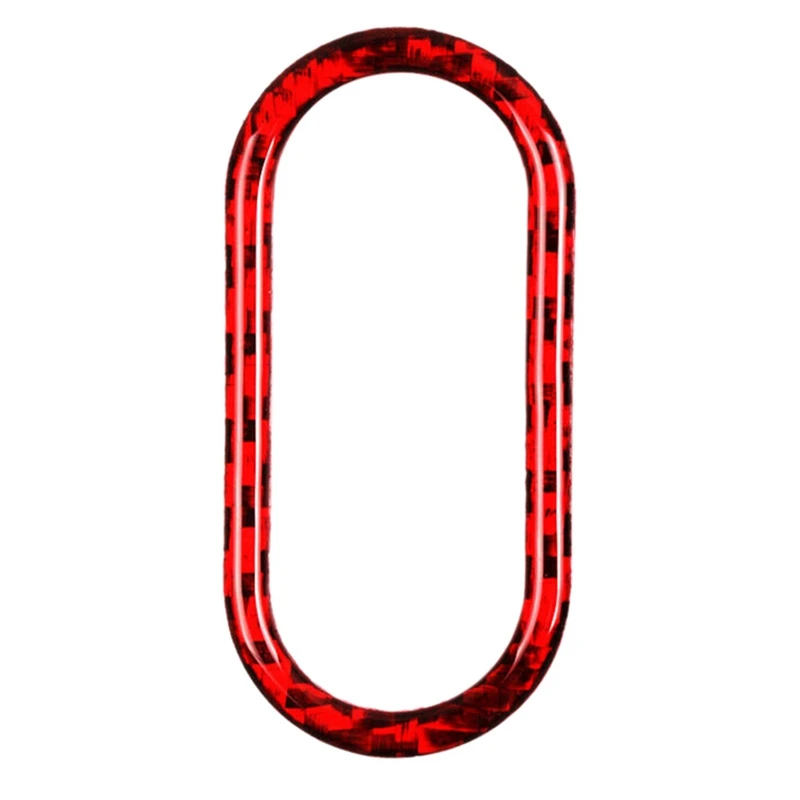 Красное углеродное волокно, интерьер Предупреждение, Обложка для MINI Cooper F55 F56 Countryman F60