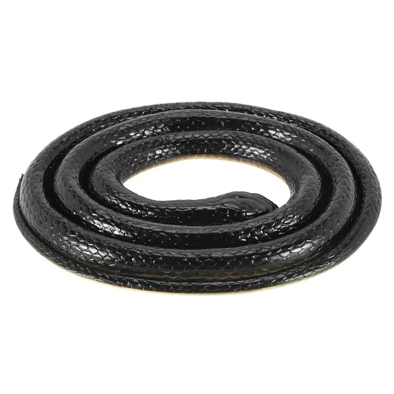 

A63T-1. Realistic Rubber Fake Snakes Safari Props Halloween Joke Trick Gift