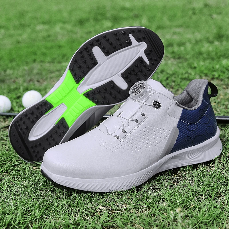 Unisex Professional Golf Sneakers Men Spikeless Golf Shoes Large Size 46 47 Outdoor Non-Slip Waterproof Golf Training Shoes Men