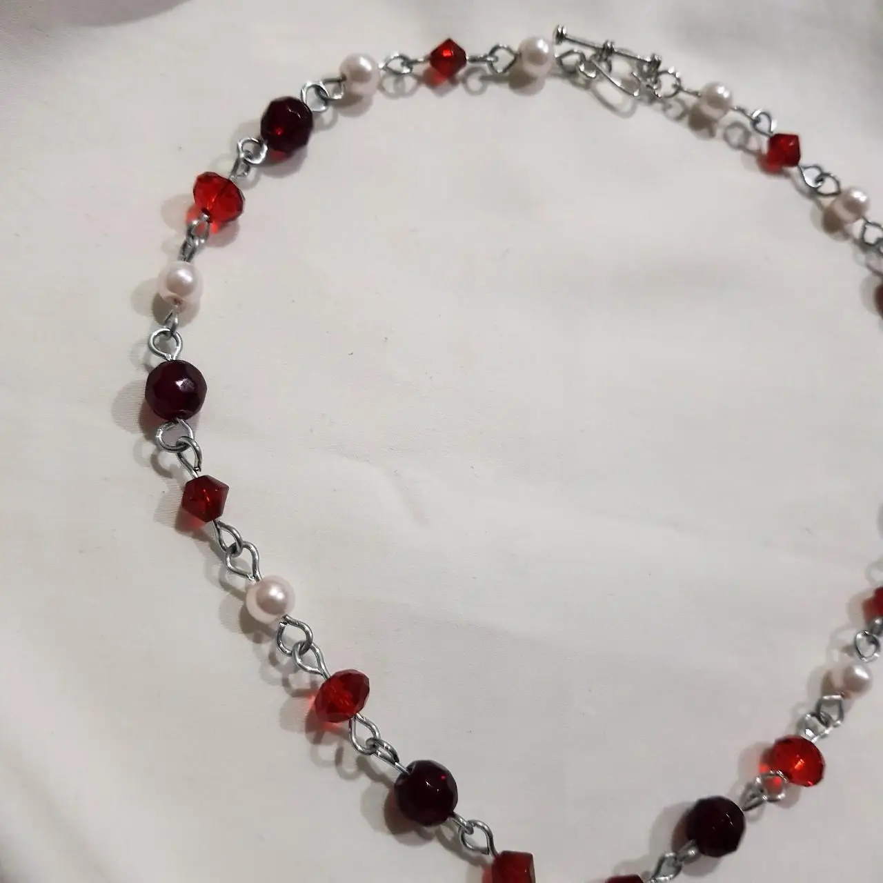stunning red cross necklace Black Gothic statement Rosary Style Grunge necklaces women 2021 jewelrye y2k