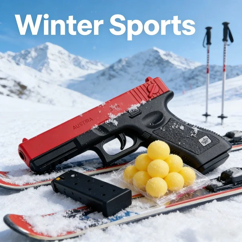 

Игрушечный пистолет с мягкой пулей, руководство G17, высококачественный пневматический пистолет, нижний журнал, лазерная уличная игра CS, детский подарок на день рождения