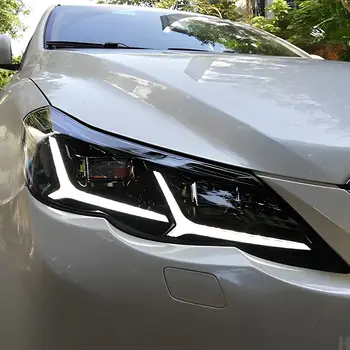 Autosvětlomety pro Toyota REIZ MARK X 2010-2012 LED přední světla do auta, vylepšená montáž, dvojitý projektor, příslušenství, výprodej 8 nejlepší prodej LED světlomety pro Toyota Mark X - №5