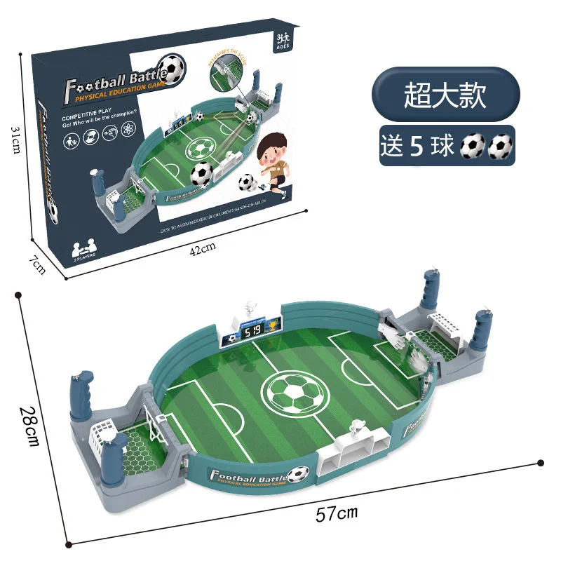 

Large Football Table Double Battle Tabletop Game Parent-Child Interactive Tabletop Game Children'S Educational Toys 1psc