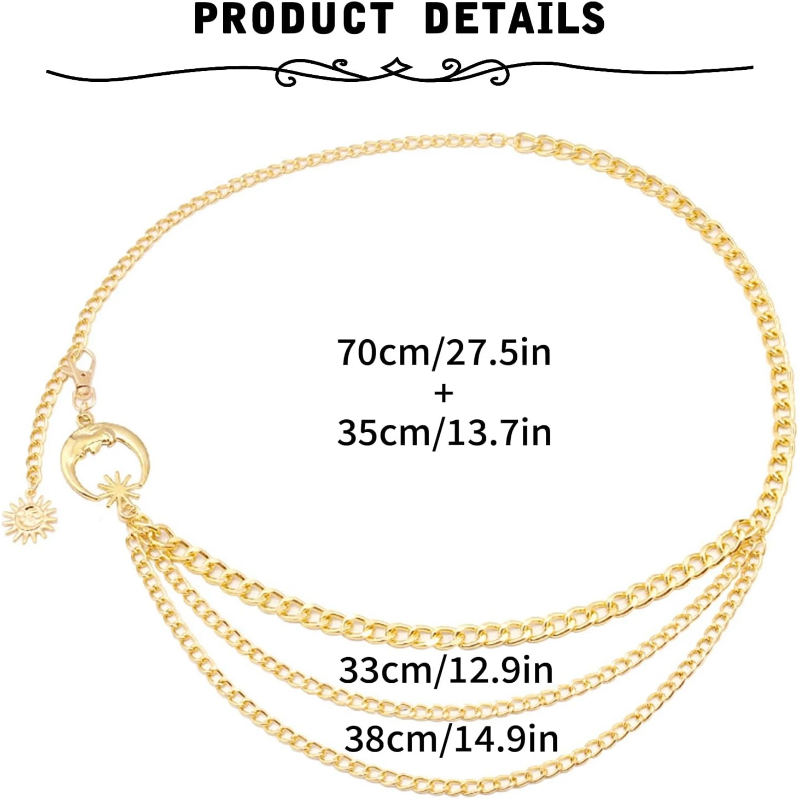 Chain Belt - Fashion Waist Cha - Body Jewelry Rhinestone review and price