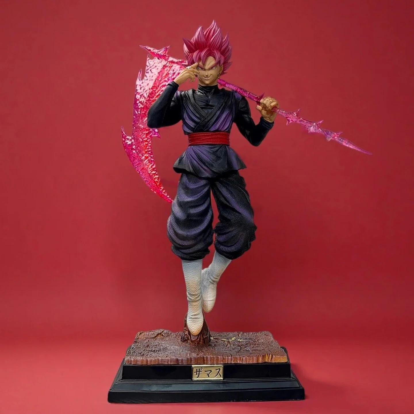 

Фигурка Супер Сайян Роз Сон Гоку в полной форме, 37 см, аниме-фигурка Dragon Ball Z, модель Замасу из ПВХ и АБС, коллекционная кукла-статуэтка, игрушка для хобби