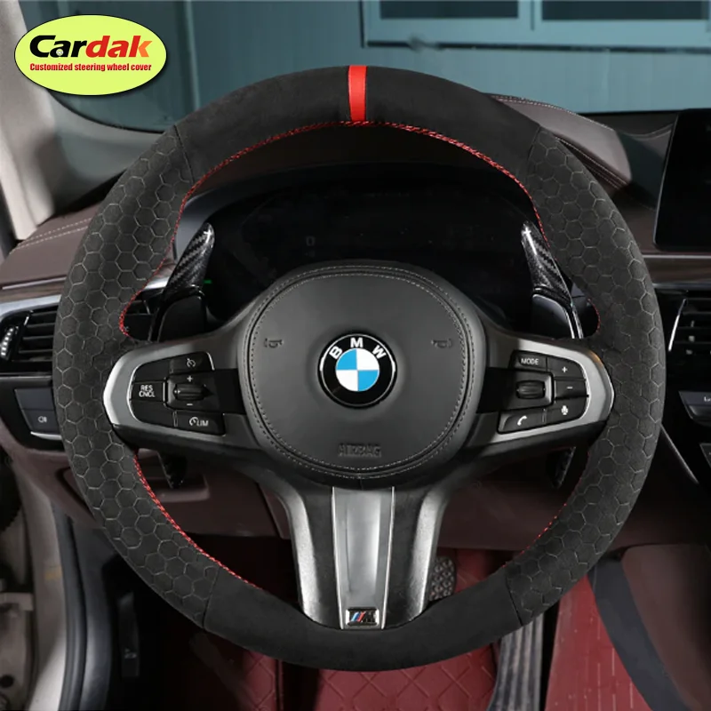 

Чехол на руль CARDAK из черной мягкой замши для BMW M Sport G30 G31 G32 G20 G21 G14 G15 G16 X3 G01 X4 G02 X5 G05 M5