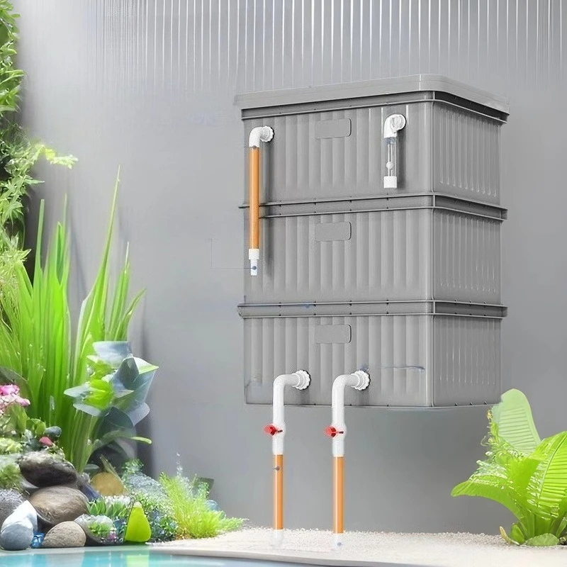 Aquarium Filters Turtle Turnover Box Aquariums Circulation Filters Purifier System Fish Tank Large External Hang on Filter Box