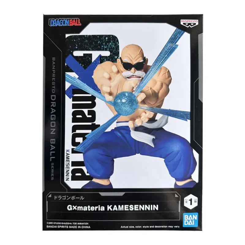 Bandai-Figurines d'action Dragon Ball GxMatBR Master Roshi Anime, Collection d'ornements, Jouets de figurines, Cadeau d'anniversaire, Original