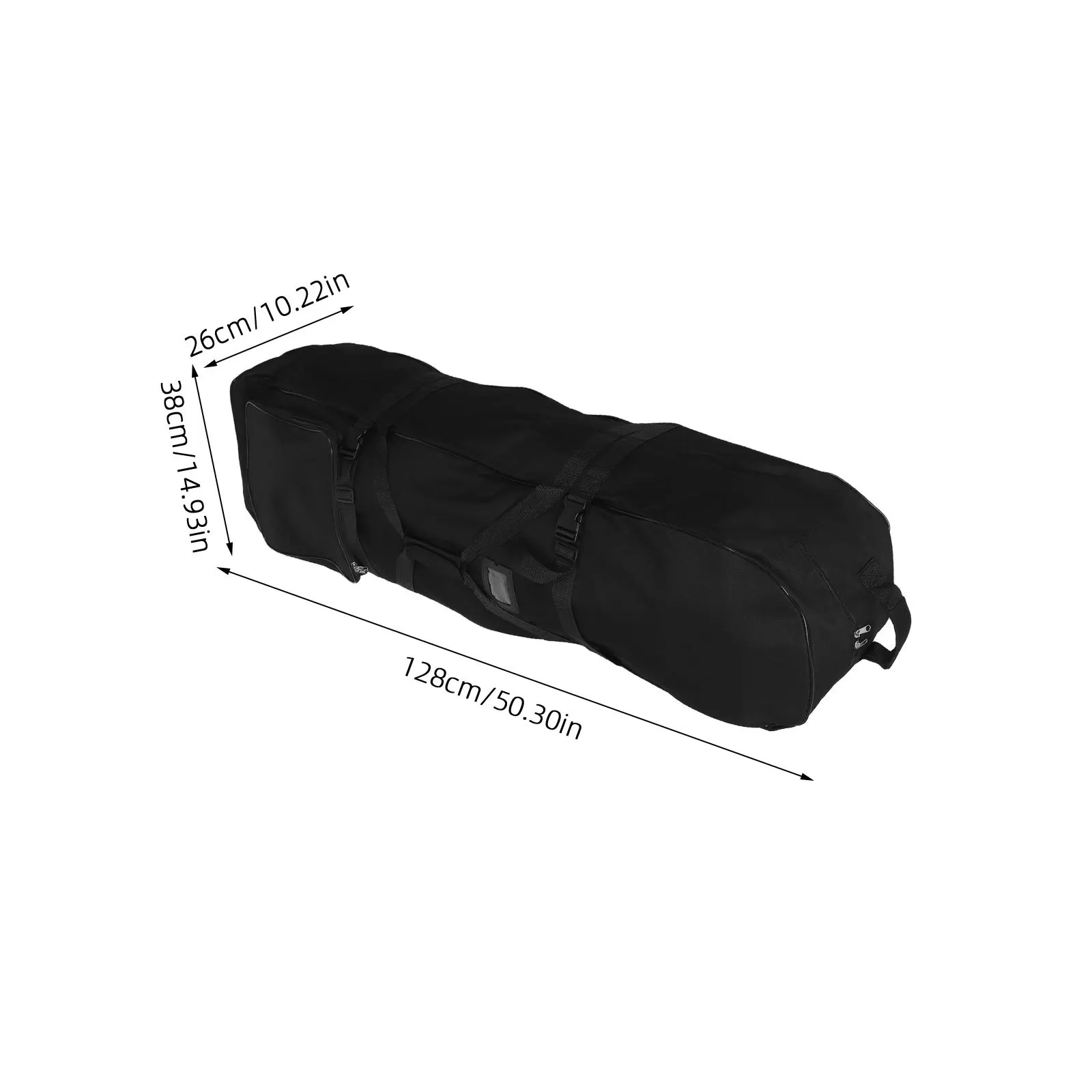 Golf Travel Bag Waterproof Airline Approved Oxford Cloth Club Pouch Rolling Wheels Golf Case Travel Cover Rain Protector