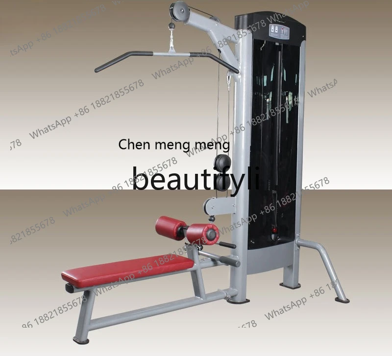 

x Gym high pull low combination equipment, high pull low pull dual function trainer