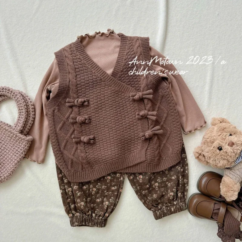 Autumn New Children's Baby Girls' Autumn Corduroy Pants Harem Pants Girls' Autumn Crawler Tide