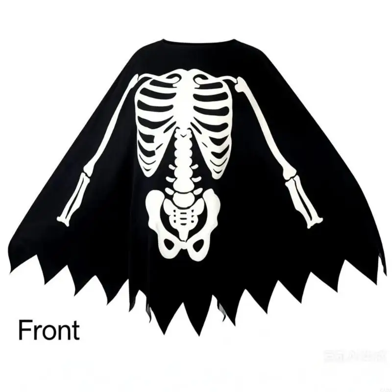 Kit Squelette – Cape, Gants et Barrettes – photo 9
