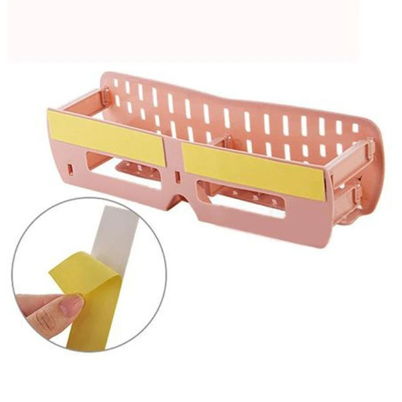 1Pc Folding Wall Hanging Storage Rack Paste Household Shoes Slippers Shelf Shoes Storage Organizer Perfect