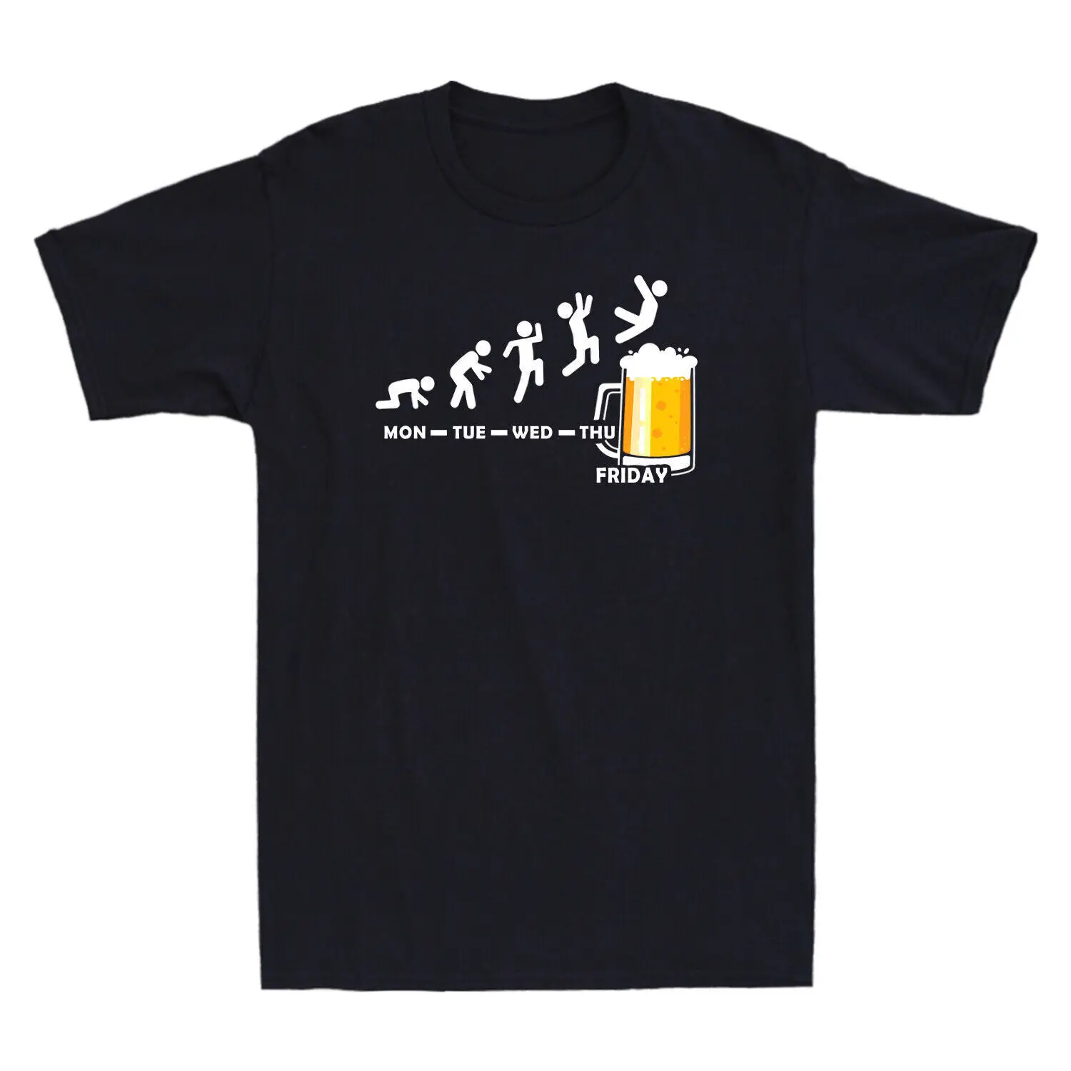 

Beer Friday Weekend T-Shirt Funny Beer Gift For Beer Lovers Shirt Cotton T-Shirt