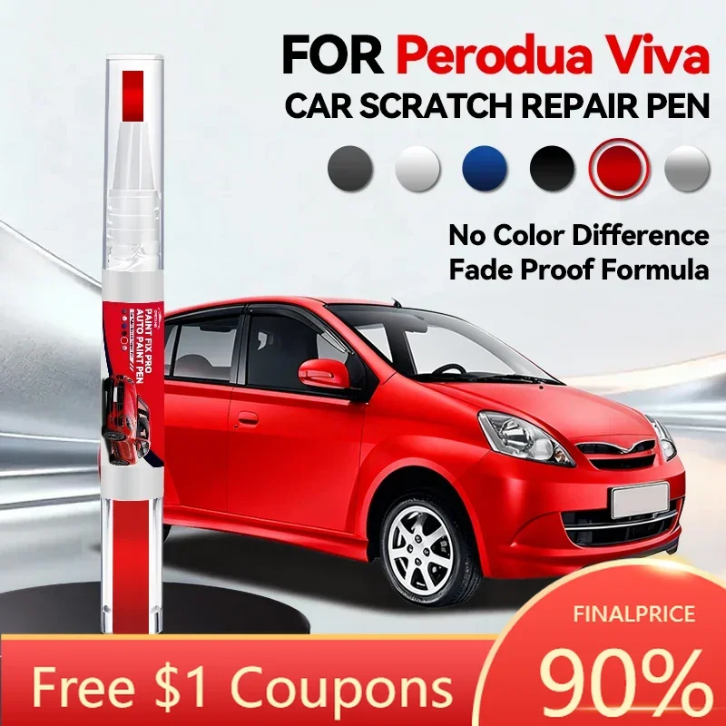 

Набор для ремонта царапин на автомобиле 2026: маркер-краска для Perodua Viva, аксессуары для восстановления лакокрасочного покрытия, цвета Bila White, Brilliant Silver, Magic