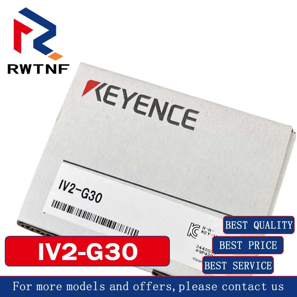 Brand New Genuine IV2-G30 KEYENCE AI image recognition sensor amplifier sensor, 100% original warehouse stock