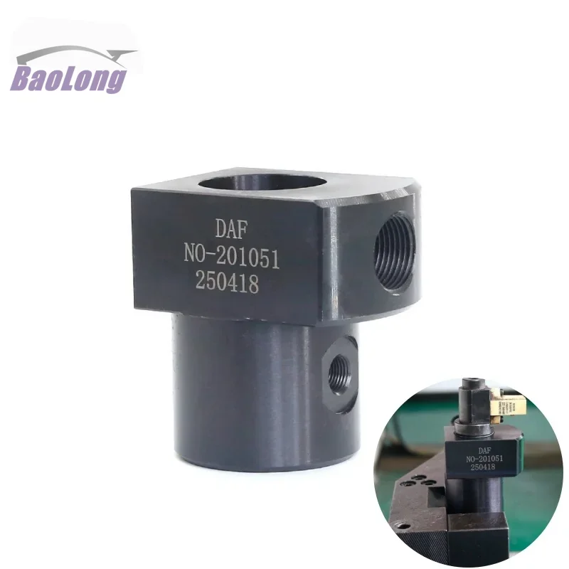 

For Delphi DAF CRIN Injector Oil Return Fixture Clamp Adaptor Repair Tool