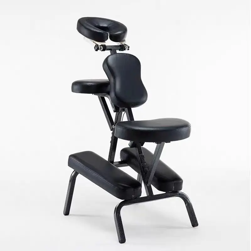 Portable folding outdoor stall massage chair massage chair can be tattooed tattoo chair lift and lower back massage scraping