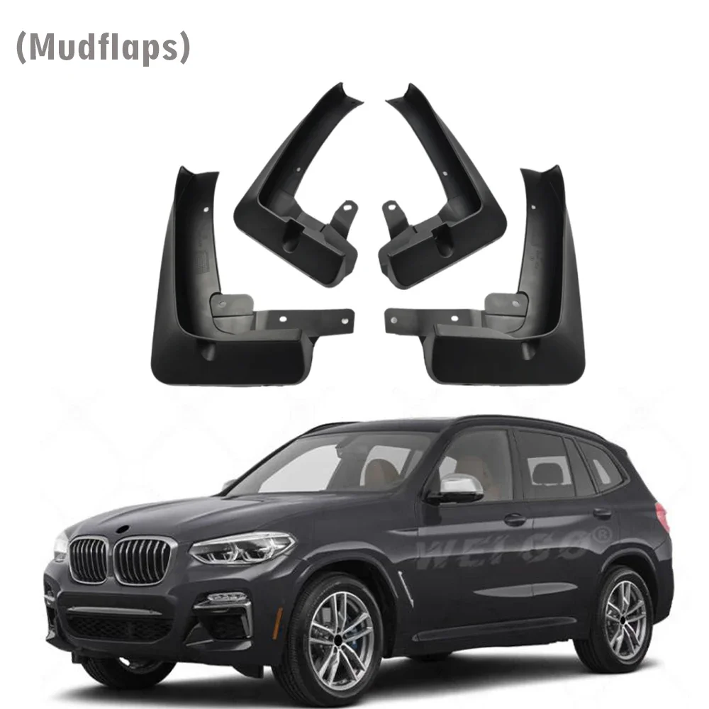 2018 2019 2020 2021 2022 2023 2024 2025 FOR BMW X3 G01 Mudguard Fender Mud Flap Guards Splash Mudflaps Car Accessories 4pcs