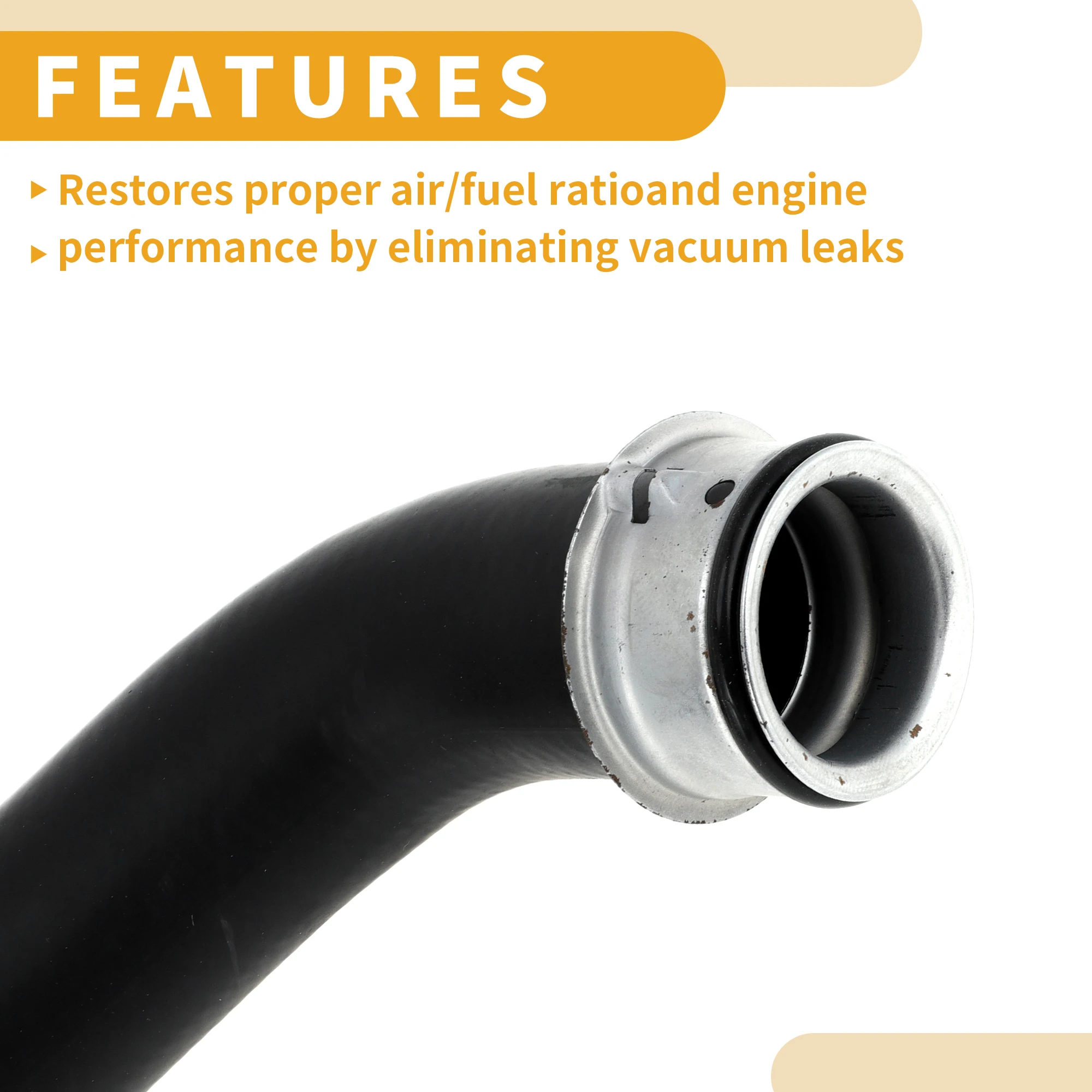 خرطوم مدخل هواء المحرك X Autohaux لحافلة مرسيدس بنز سبرينتر 310 09-13 رقم A9065012082 #5