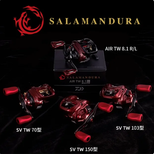 DAIWA SALAMANDURA AIR Rueda de gotas de agua rueda de fundición larga 70sv/103/150 rueda de microobjetos