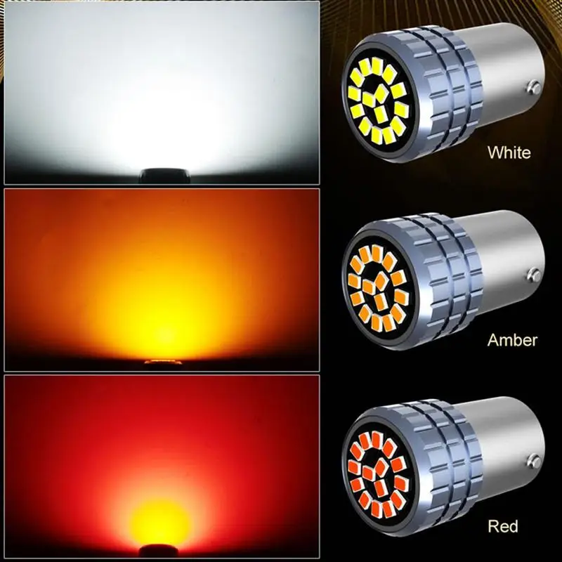 

2016 15SMD Светодиодная лампа для заднего фонаря, лампочка для заднего фонаря 1156 1157 T20, лампочка для заднего фонаря, габаритного фонаря, бокового фонаря, тормоза