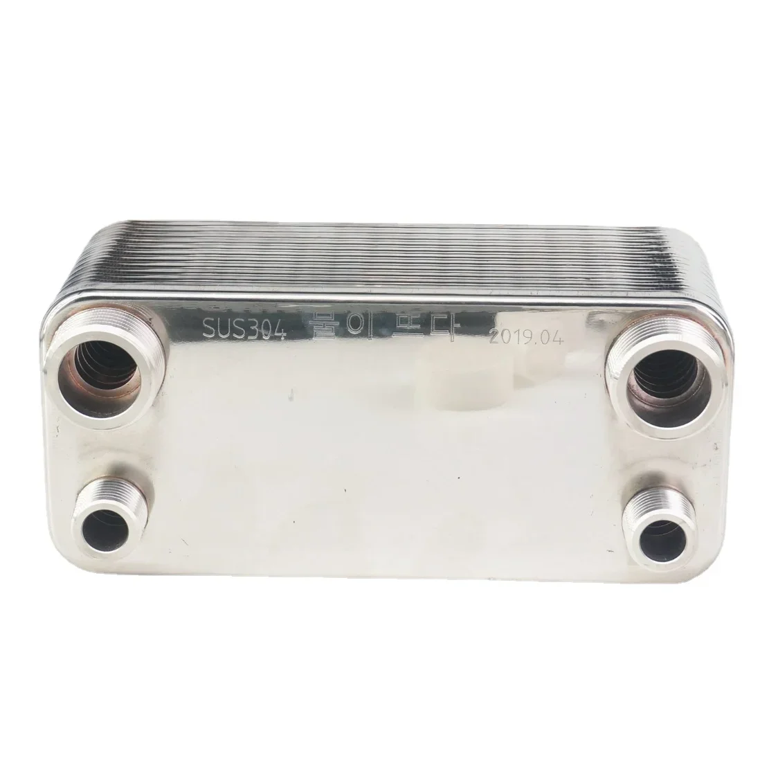 24 Plate Heat Exchanger Beer Wort Chiller Cooler SUS 304 Stainless Steel For Homebrew Cooling