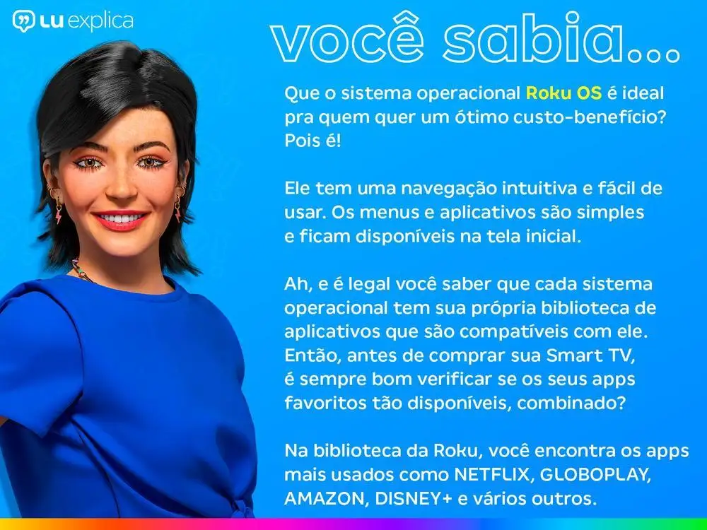 Smart TV 32 "HD LED Semp 32R6610 Wi-Fi 3 HDMI 1 USB