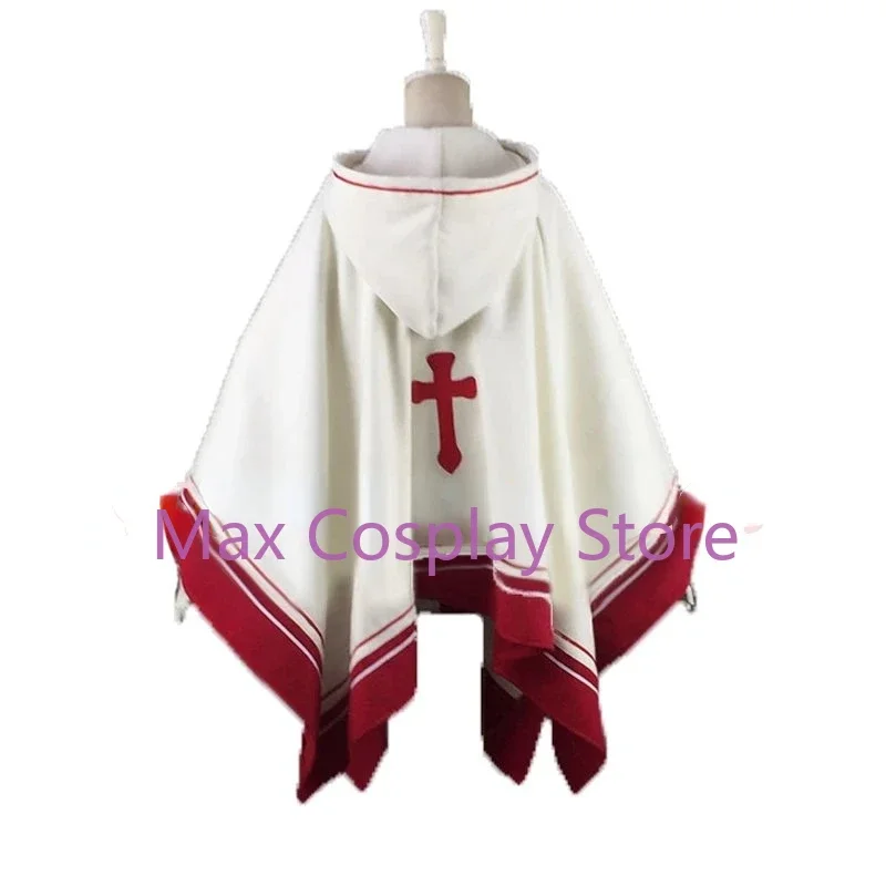 ماكس كوس أنيمي ساو تأثيري Asuna يوكي عباءة معطف تأثيري حلي أنيمي الزي تأثيري ازياء حجم مخصص