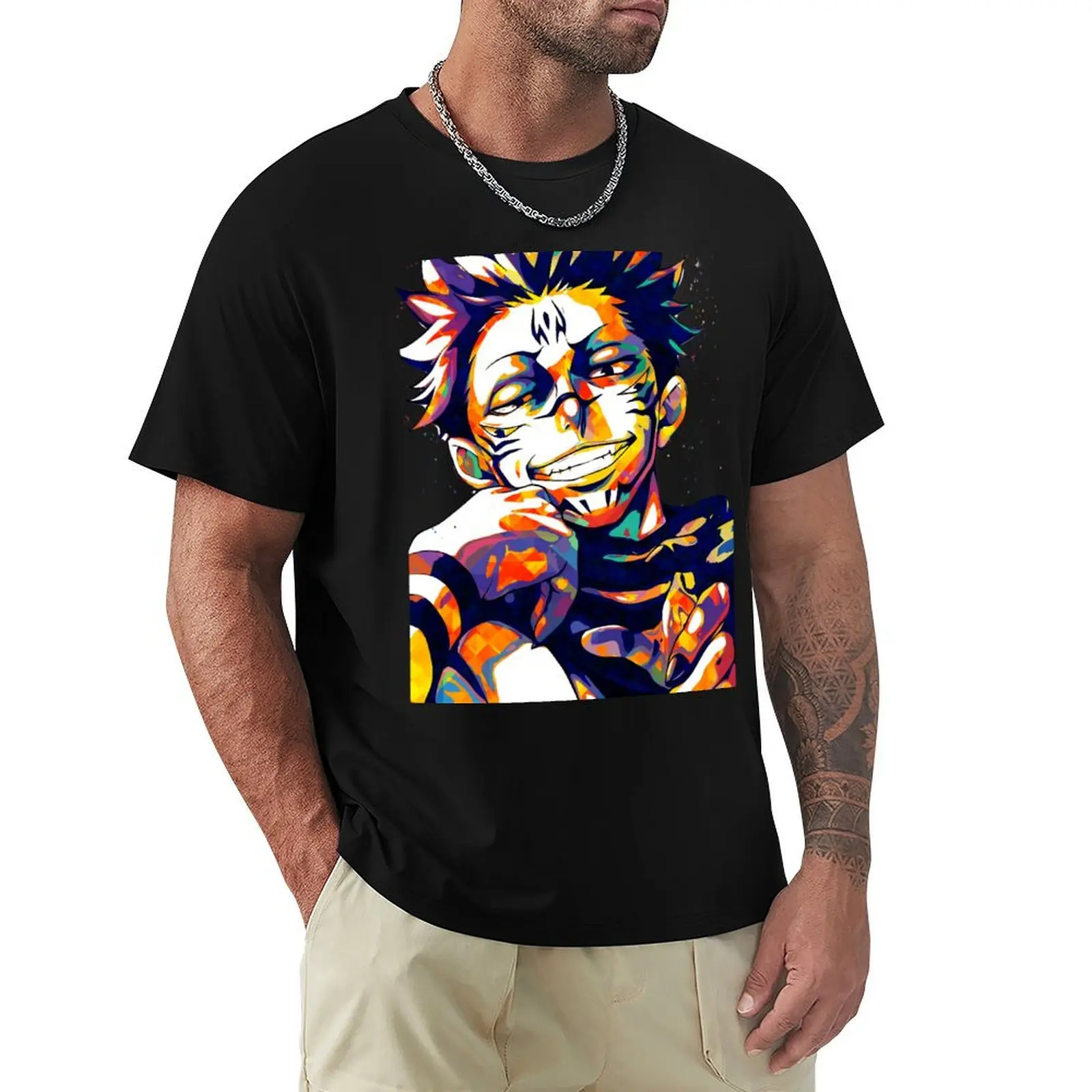 

Sukuna (4) T-Shirt Mechanic Work Tee Shirt