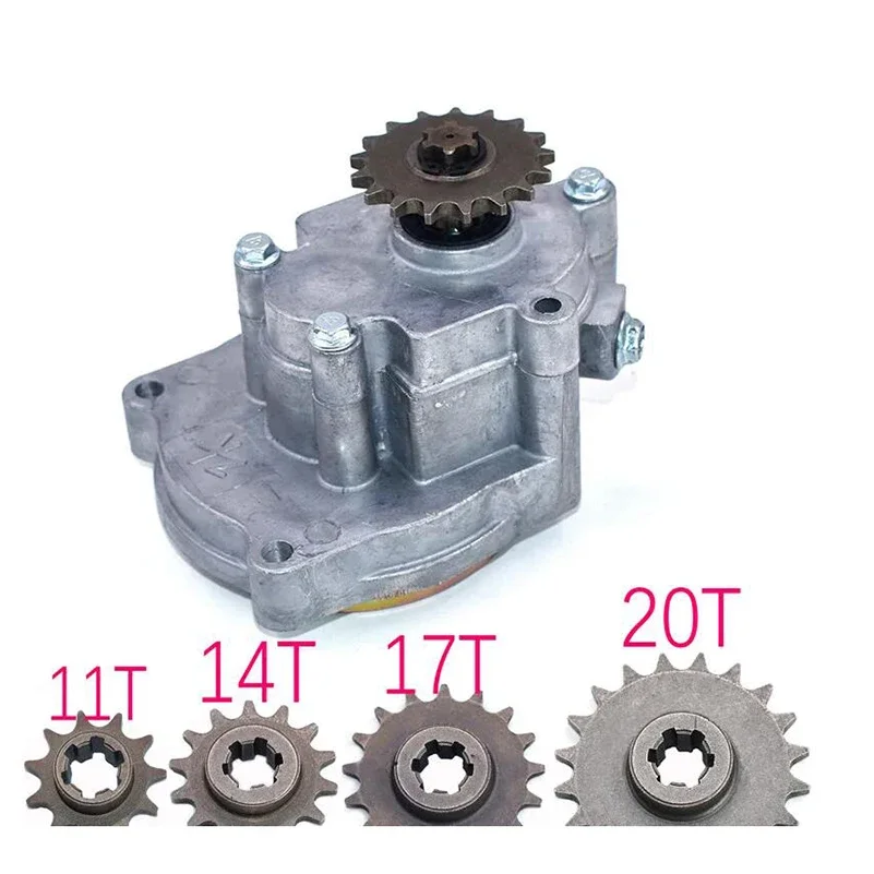 T8F Clutch Drum Gear Box with  for 33cc 43cc 49cc Ty Rod II Go Kart Mini Moto Dirt Bike  Xtreme ATV buggy