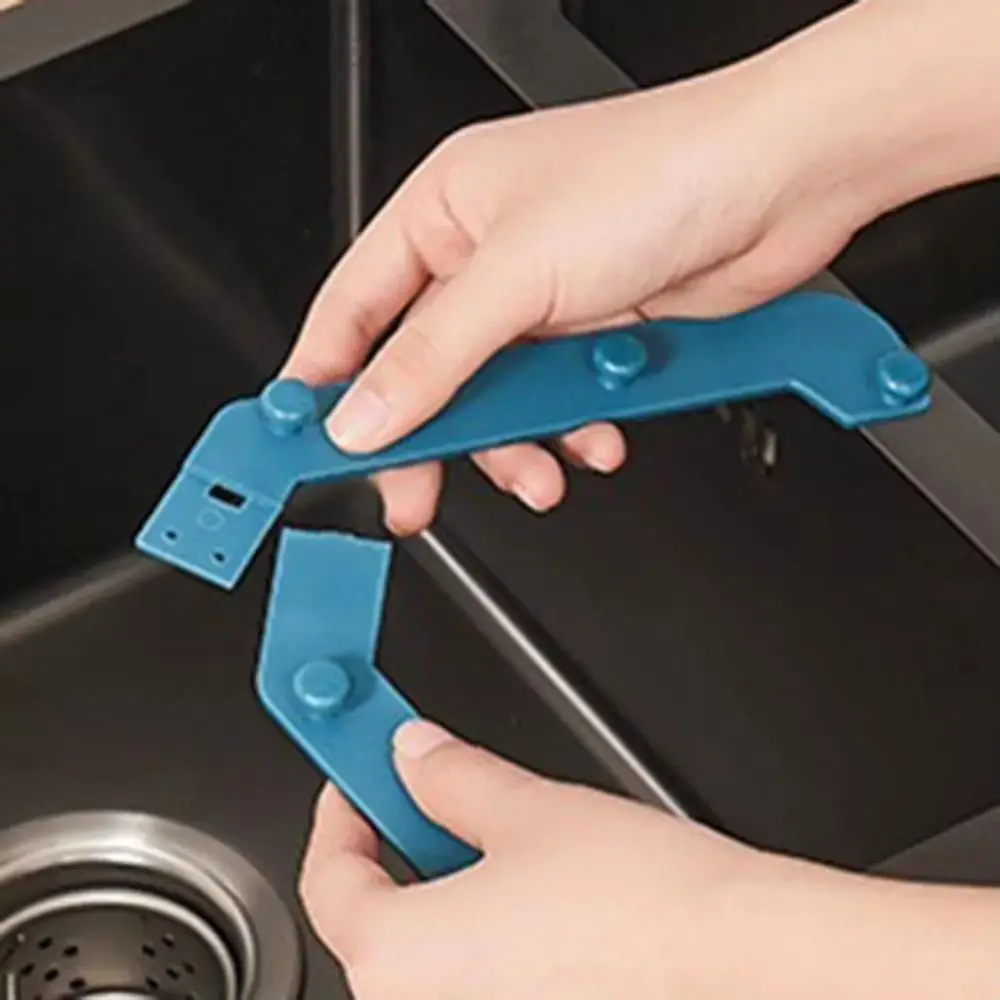 Hanging Kitchen Triangle Drainage Rack High Efficiency Prevent Sewer Blockage Sink Strainer Drain Durable Large Capacity