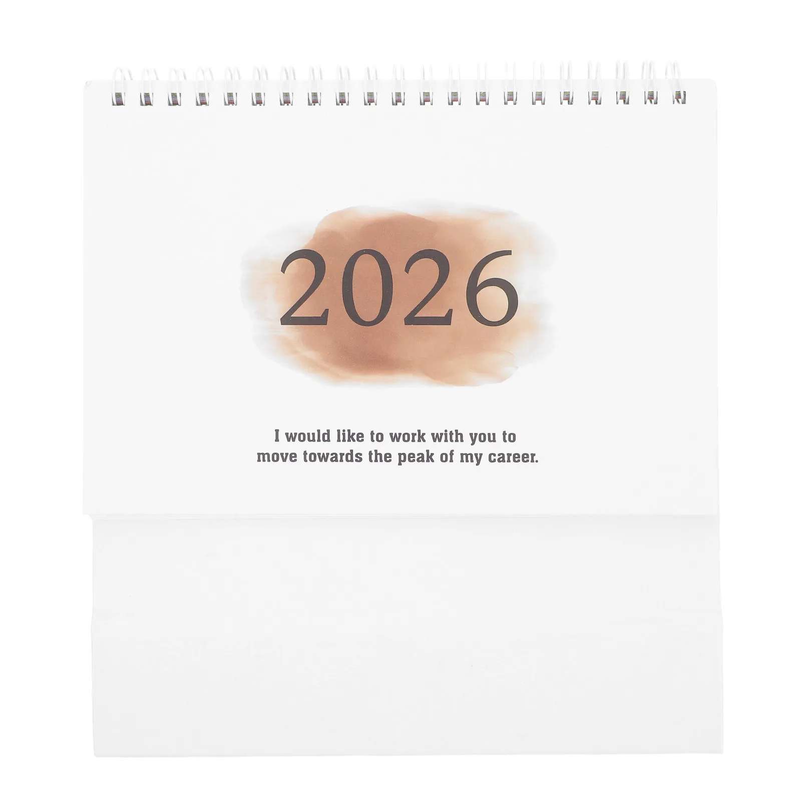

Mini Desk Calendar 2026 English Flip Standing Calendar Small Size for July 2025 to December 2026 Daily Scheduling Office Home