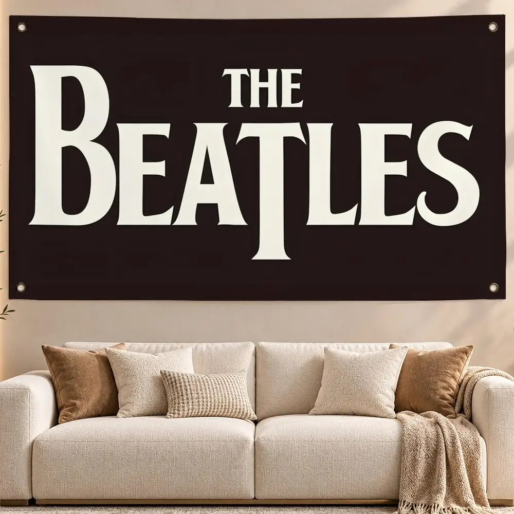 Legendary Band The Beatles Flags Aesthetic Wall Hanging Flag Banner Bedroom Living Room Home Decor Large HD