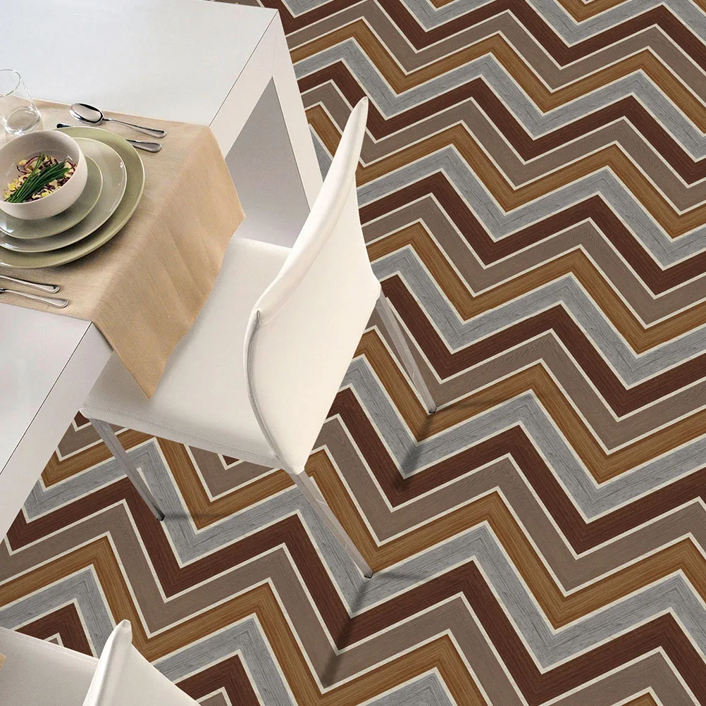 

5 Pcs Floor Decorative Decals Tile Sticker Tiles Oilproof Stickers Waterproof Pvc