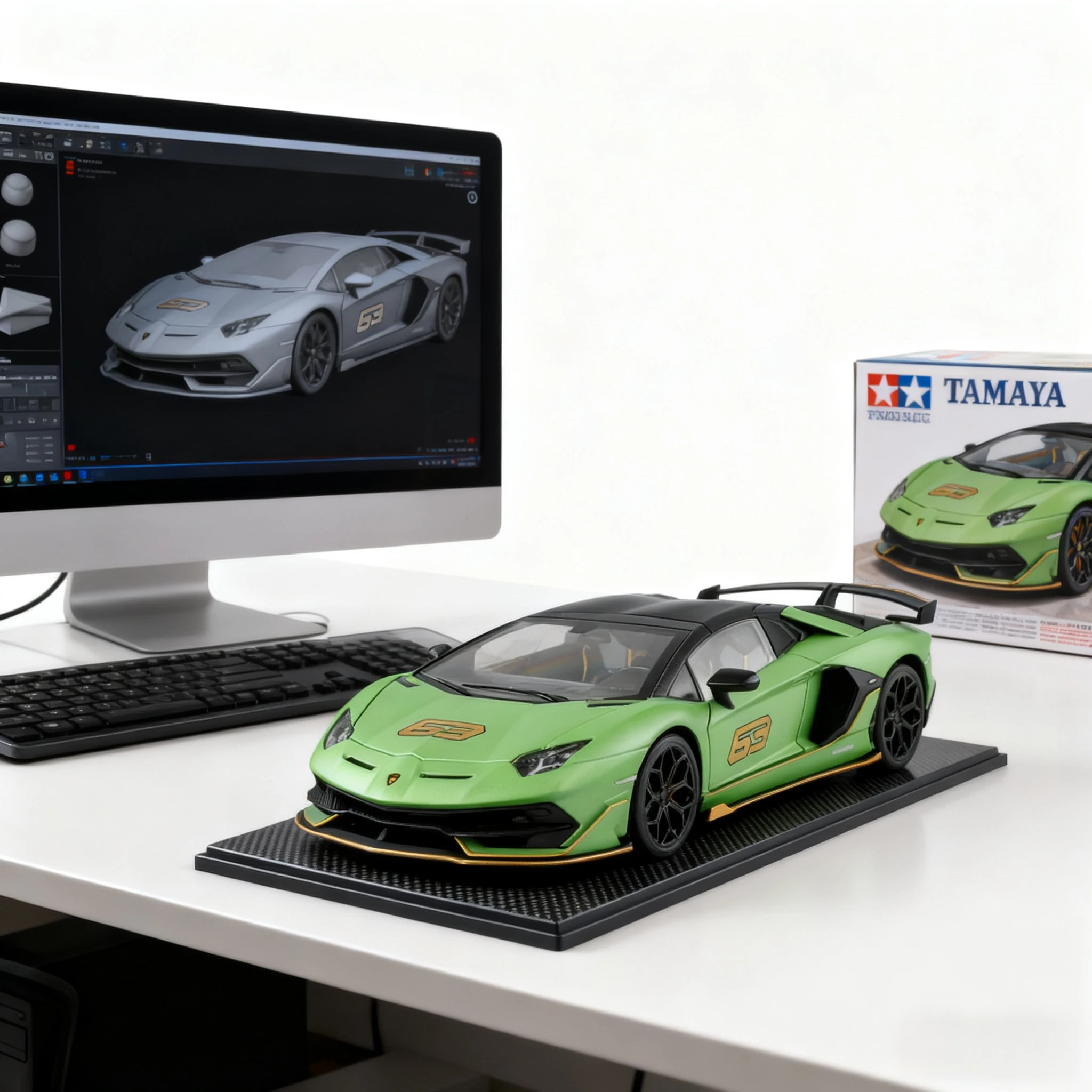 

1/18 Aventadors SVJ 63 Alloy Racing Car Model Diecast Metal Toy Sports Car Model Collection Sound and Light Simulation Kids Gift