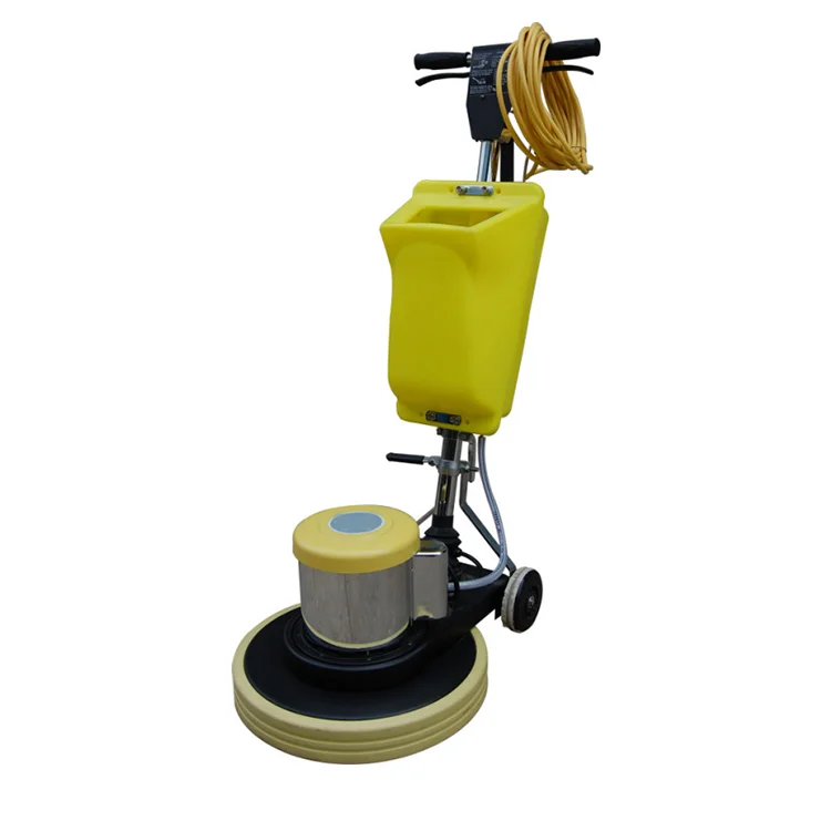 Electric Floor Tile Marble Polishing Waxing Machine 17IN Floor Scrubber with Brush Manual Commercial Carpet Cleaning Tool