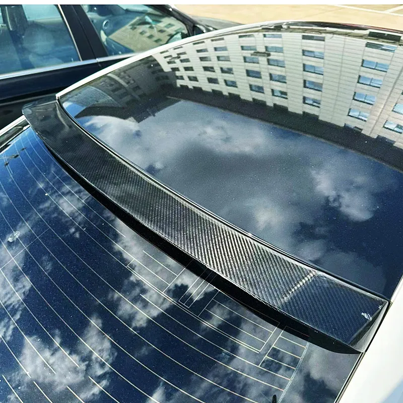 For Lexus ES ES200 ES260 ES300h 2018-2023 High Quality ABS Plastic Rear Windshield Spoiler Wing Trunk Lid Cover Car Styling 3