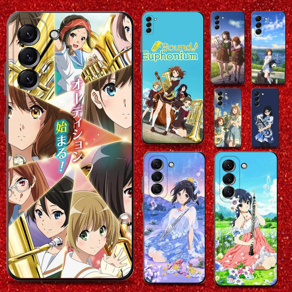 

Anime Sound! Euphonium Phone Case For Samsung Galaxy A13,A21s,A22,A31,A32,A52,A53,A71,A80,Soft Black Shell