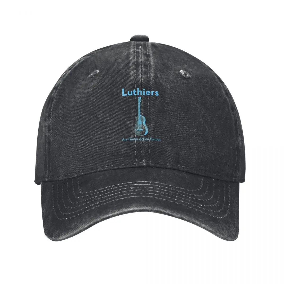 Luthiers Are Guitar Action Heroes Baseball Cap beach hat Sun Cap Horse Hat Luxury Man Hat Designer Man Women's