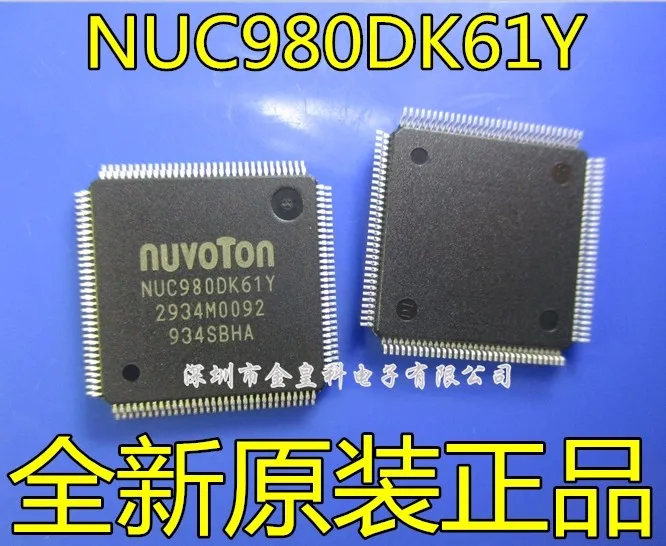 NUC980DK61Y original NUVOTON (Nuvoton) LQFP-128 980DK61Y chip microcontrolador IC